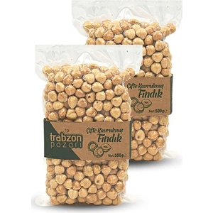 Trabzon Pazarı Çifte Kavrulmuş Fındık Içi 2x500 gr