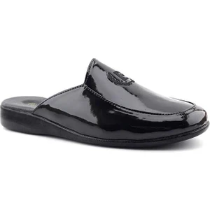 Pierre Cardin 289 Erkek Armalı Siyah Rugan Damat Terlik