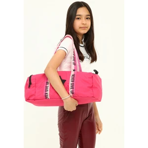 İcone Bag Çocuk Yıldız Baskılı Spor Çanta, Yan Cepli ,fermuarlı Detaylı Çocuk Spor Çanta