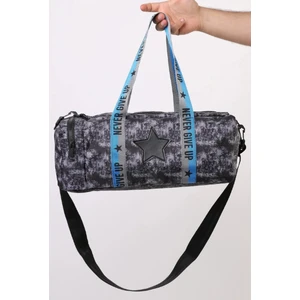 İcone Bag Çocuk Yıldız Baskılı Spor Çanta, Yan Cepli ,fermuarlı Detaylı Çocuk Spor Çanta