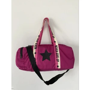 İcone Bag Çocuk Yıldız Baskılı Spor Çanta, Yan Cepli ,fermuarlı Detaylı Çocuk Spor Çanta