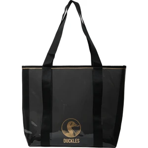 DUCKLES Siyah Extra Large Şeffaf Plaj Çantası
