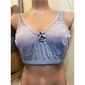 Kadın Büyük Beden Pamuklu Yarım Atlet Toparlayıcı Penye Anne Atlet Badi Sütyen Günlük