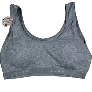 Kadın Büyük Beden Pamuklu Penye Toparlayıcı Sütyen Günlük Yarım Atlet