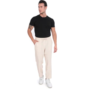 Erkek Günlük Spor Keten Pantolon