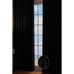 Rech Home Taç Blackout Siyah - Karartma Güneşlik Ses ve Isı Yalıtımlı