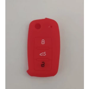 Wolkswagen Golf Jetta Skoda Superb Octavia Uyumlu Silikon Anahtar Kılıfı