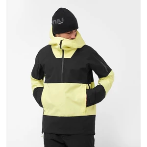Transfer Anorak Erkek Kayak Montu - Siyah Sarı