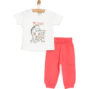Kız Kısa Kol Pijama Takımı Kız Bebek
