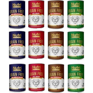 Nutri Canin Tahılsız Karışık Köpek Konservesi 400 gr. x 12 Adet