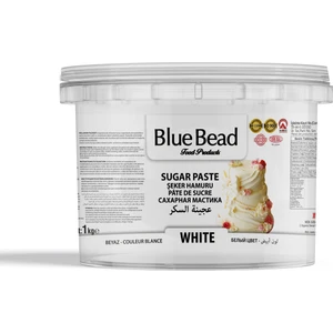 Blue Bead Beyaz Şeker Hamuru 1 kg 