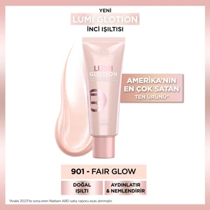Glotion All-in-one Doğal Işıltı 901 - Fair Glow 40 ml Highlighter, Likit Aydınlatıcı