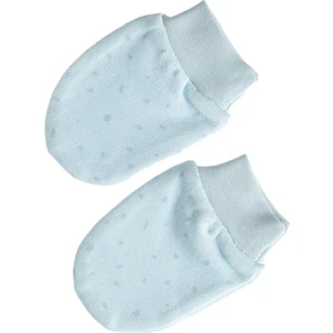 HelloBaby Yenidoğan Çizgili ve Düz Eldiven 2li Unisex