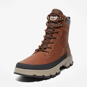 Mid Lace Up Waterproof Kahverengi Bot