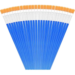 Boya Fırçası 200 Adet Suluboya Küçük Fırçalar Naylon Saç Sanatçısı Yağ Vücut Yüz Tırnak Zanaat Sanat (Yurt Dışından)