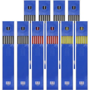 60 Adet 2.8 mm Katı Marangoz Kalem Seti Marker Ağaç Işleme Mekanik Için Yedekler (Yurt Dışından)