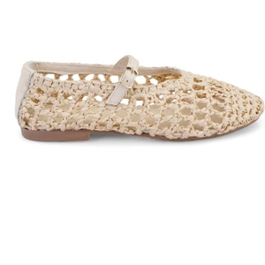 Micah Ten Kadın Ayarlanabilir Tokalı Hasır Babet