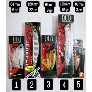 Realis Jerkbait ve Popper Rapalalar