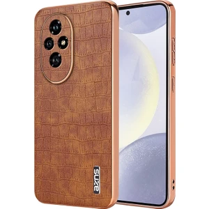 Honor 200 Pro Için Azns Timsah Dokulu Kılıf (Yurt Dışından)