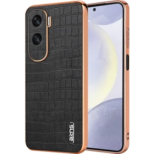 Honor X50I / 90 Lite Için Azns Timsah Dokulu Kılıf (Yurt Dışından)