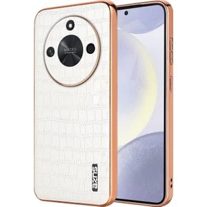 Honor X50 / X50 Pro / X50 Gt Için Azns Timsah Dokulu Kılıf (Yurt Dışından)
