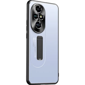 Honor 200 Pro Için Buzlu Metal Hibrit Tpu Telefon Kılıfı (Yurt Dışından)