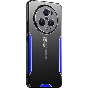 Honor Magic5 Pro Için Tpu Hibrit Metal Telefon Kılıfı (Yurt Dışından)