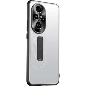 Honor 200 Için Buzlu Metal Hibrit Tpu Telefon Kılıfı (Yurt Dışından)