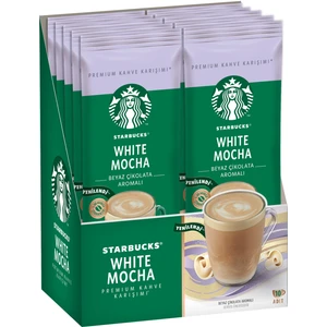 White Mocha Premium Kahve Karışımı 24 gr x 10 Paket
