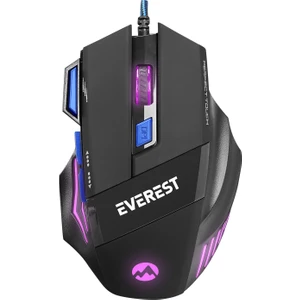 SM-G23 X-Speed Siyah/gümüş 2in1 7200DPI Makrolu Oyuncu Mouse +Gaming Mouse Pad