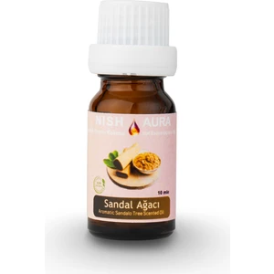Nish Aura 10ml Sandal Ağacı- Sandalo Oda Kokusu Aromatik Esansiyel Uçucu Yağ