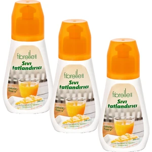 Zero Sıvı Tatlandırıcı 200 ml Sukraloz Bazlı x 3
