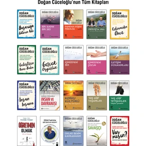 Geliştiren Anne Baba - Onlar Benim Kahramanım - Damdan Düşen Psikolog - Korku Kültürü - İnsan Ve Davranışı - Bir Kadın Bir Ses - Doğan Cüceloğlu - 20 Kitap