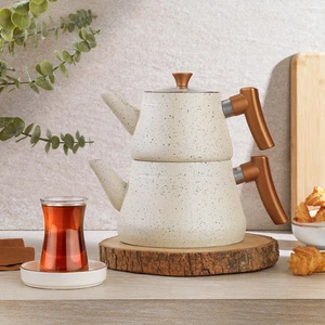 Solea Y.y. Çaydanlık Takımı 3 Parça-Krem