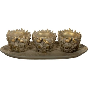 Gitti Gitti C 4166 Kuşlu Tabaklı Mumluk