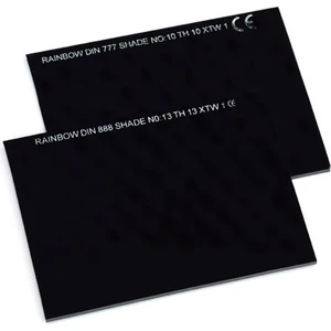 777 No: 10 Siyah Kaynak Maske Camı 110X 80X 3 mm