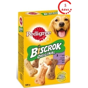 Biscrok Köpek Ödül Bisküvisi 500 gr 5 Adet