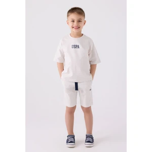 U.S. Polo Assn. Erkek Çocuk Bermuda Takım Taş
