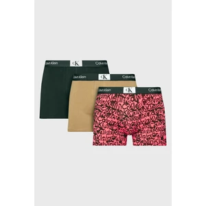 Calvin Klein Pamuklu Esnek 3 Pack Boxer 000NB3528EN26 Erkek Boxer 000NB3528E N26