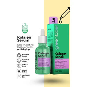 Green Label Greenlabel Anti Aging Kolajen Retinol Cilt Serumu 30 ml