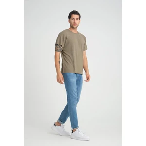 Alexander Gardi Bisiklet Yaka Fitilli Regular Fit T-Shirt (E24-083 00)