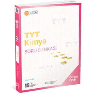 ÜçDörtBeş Yayınları TYT Kimya Soru Bankası (2024-2025)