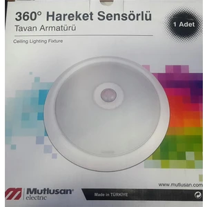 360° SENSÖRLÜ TAVAN GLOP ARM.(2X25W)