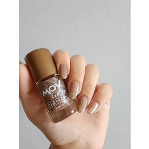 Glitter Simli Oje 12 ml Bakır No:8 Özel Formül ile Tırnaklarda Işıltılı Etki