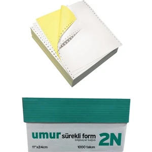 Sürekli Form 11X24 60 Gr 2/N 1000'Li