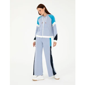 Pierre Cardin Kadın Mavi Flare Fit Eşofman Altı 50284725-VR249