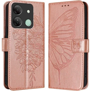 Infinix Smart 7 India / 7 Hd / 7 Plus Için Kabartmalı Pu Kılıf (Yurt Dışından)
