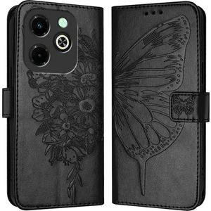 Infinix Hot 40I Için Kabartmalı Pu Kılıf (Yurt Dışından)
