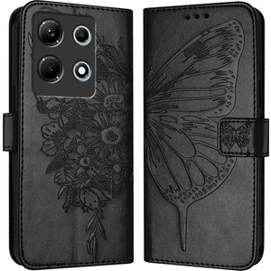 Infinix Note 30 4g Için Kabartmalı Pu Kılıf (Yurt Dışından)