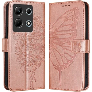 Infinix Note 30 4g Için Kabartmalı Pu Kılıf (Yurt Dışından)